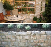 Fliesen & Natursteine im Außenbereich Wände und Mauern 1